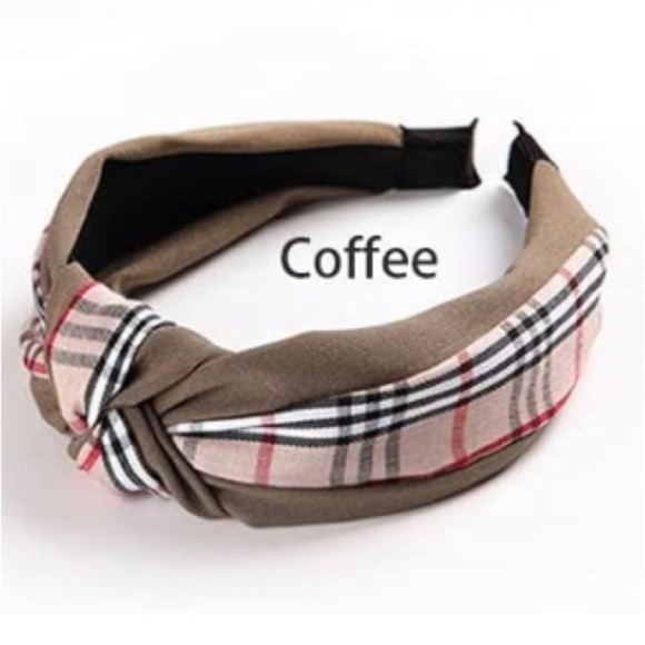 Accessories - Plaid Comfortable Headband